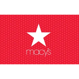 $40 Macy's Gift Card - INSTANT EMAIL DELIVERY!