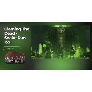 FALLOUT 76 – RAID RUN SERVICE 15X - SNAKE ONLY 