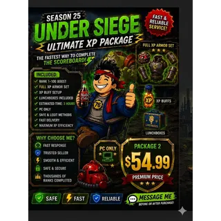 🔥 Fallout 76 Season 25 – Ultimate XP Package (PC)