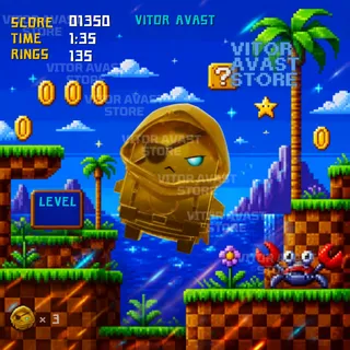 Gold Adventure Sprite - Fast Delivery