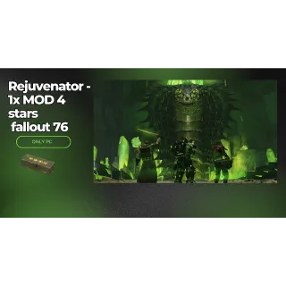 Rejuvenator's Legendary mod (Fallout