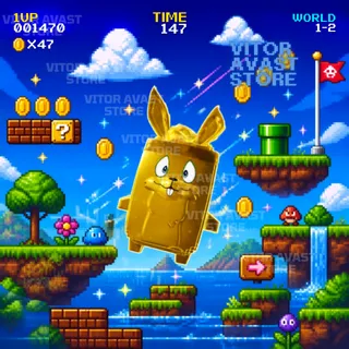 Gold Jackrabbit Sprite - Fast Delivery