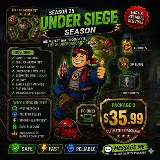 🔥 Fallout 76 Season 25 – Ultimate X