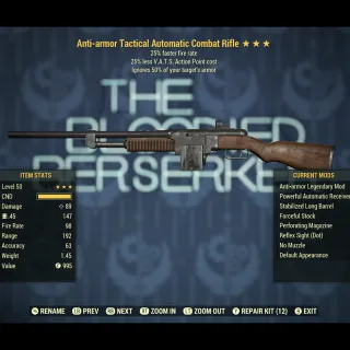 Weapon | aa2525 combat rifle