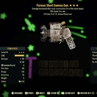 Weapon | F2525 Gamma Gun