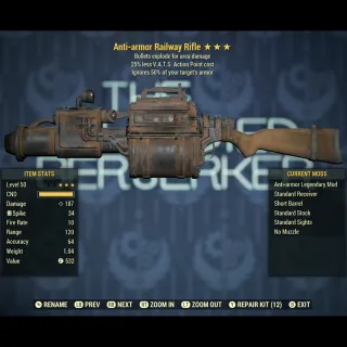 Weapon | aae25 railway