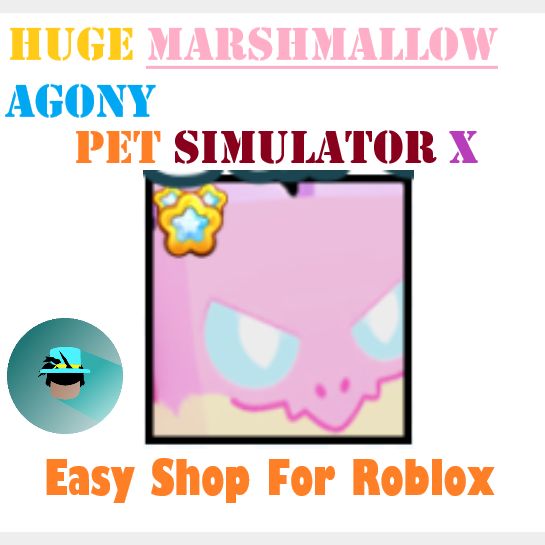 Huge Marshmallow Agony Pet Sim X Game Items Gameflip