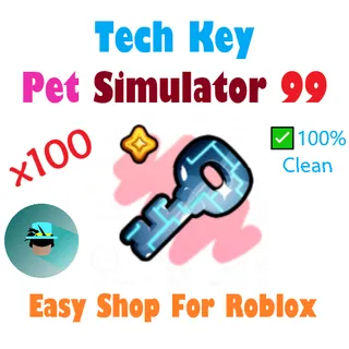 x100 Tech Keys