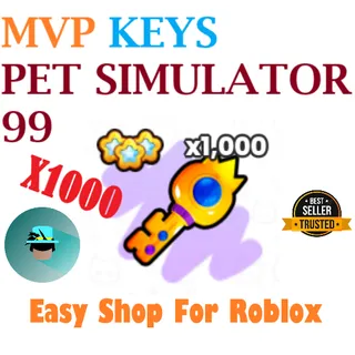 MVP Key X1000| Pet Simulator 99