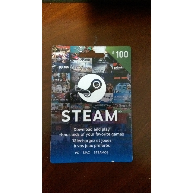 Steam gift card GLOBAL $100 CDN - Steam Gift Cards - Gameflip