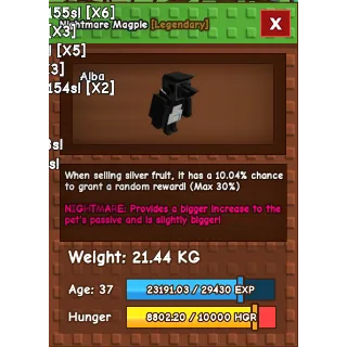 Nightmare Magpie 50KG 