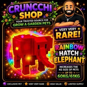 rainbow hatched elephant