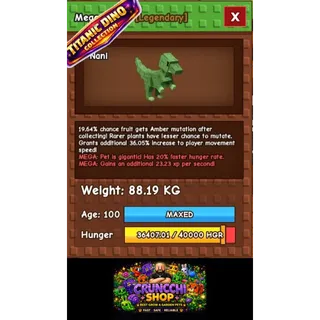 Mega Raptor Dino Collection 88KG 