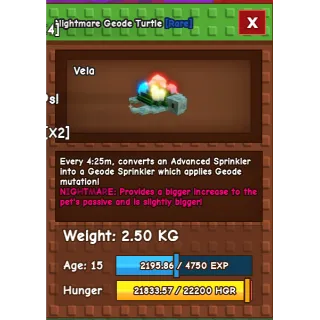 Nightmare Geode Turtle