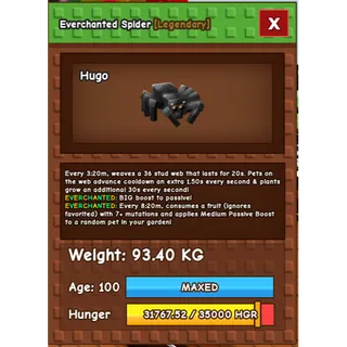 Godly Titanic Spider 93KG