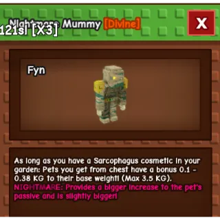 Nightmare Mummy