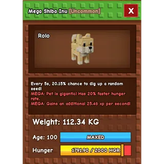 Mega Shiba Inu 112KG - 5Sec