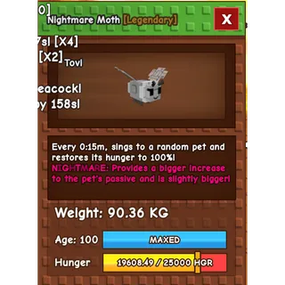 Godly Moth 90KG 15 Sec