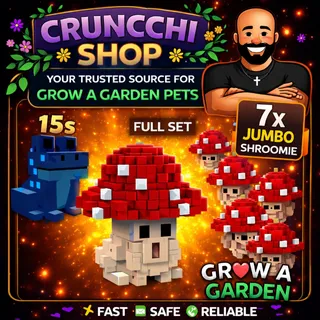 1 x 15s echo frog + 7 x Jumbo Shroomie