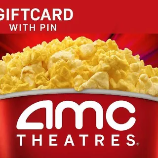 $10 AMC Theatres Giftcard With Pin