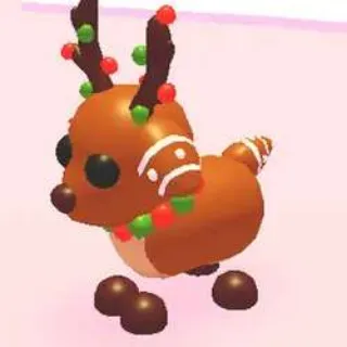 Gingerbread Reindeer (Flying)