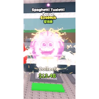 Spaghetti Tualetti W/BUBBLE GUM