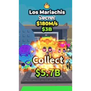 Los Mariachis $180M/s