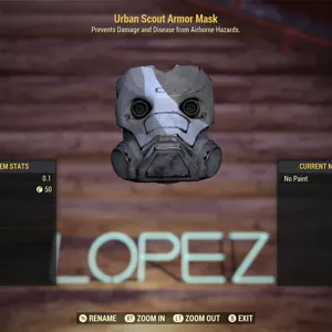 Urban Scout Mask!