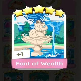 Font of Wealth 5⭐ Sticker
