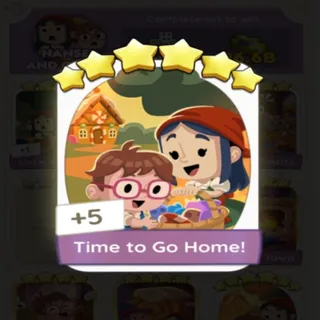 Time to Go Home! 6⭐ Sticker