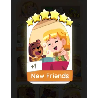 New Friends 6⭐ Sticker