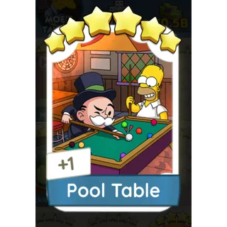 Pool Table 5⭐ Sticker