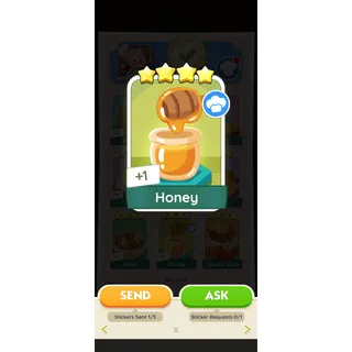 Honey 4⭐ Sticker