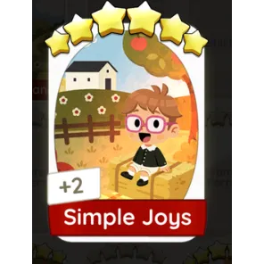 Simple Joys 6⭐ Sticker
