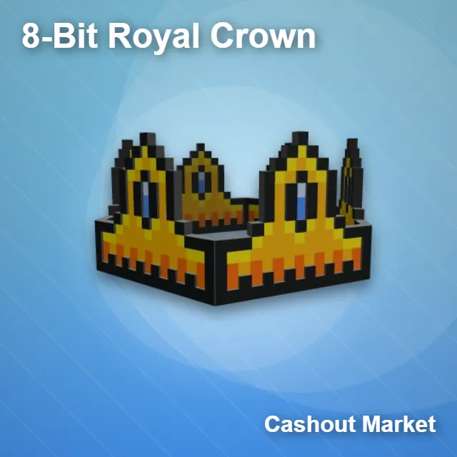 Limited Item|(8BRC) 8-Bit Royal Crown - Roblox Game Item - Gameflip