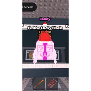 2x Candy Festive Blocks