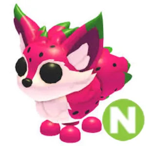 Neon Dragonfruit Fox