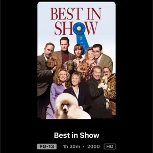 Best in Show HD instant delivery movies anywhere