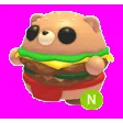 Burger Bear Neon