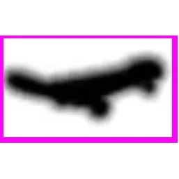 Neon Black Skateboard