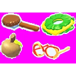 Burger Flipper Oakee Cap Cheese and Lettuce Collar Ketchup and Mustard Glasses