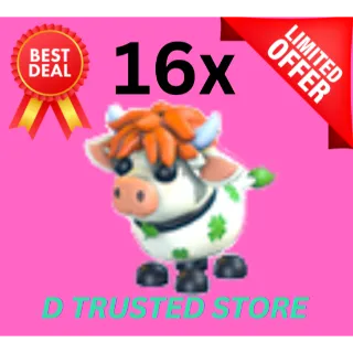 CLOVER COW 16X