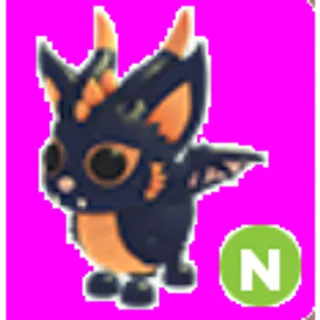 Stray Cat Dragon Neon