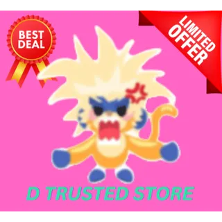 SUPER SARU ANIMATED STICKER