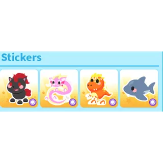 Bundle Adopt Me Stickers 
