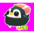 Neon Sushi Penguin