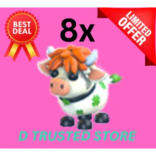 CLOVER COW 8X