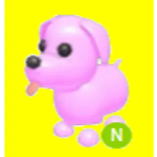 Pink Dog Neon