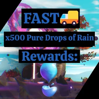 x500 Pure Drops of Rain