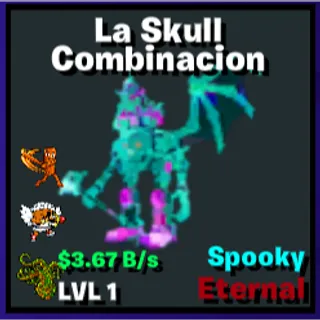 LA SKULL COMBINACION 3T